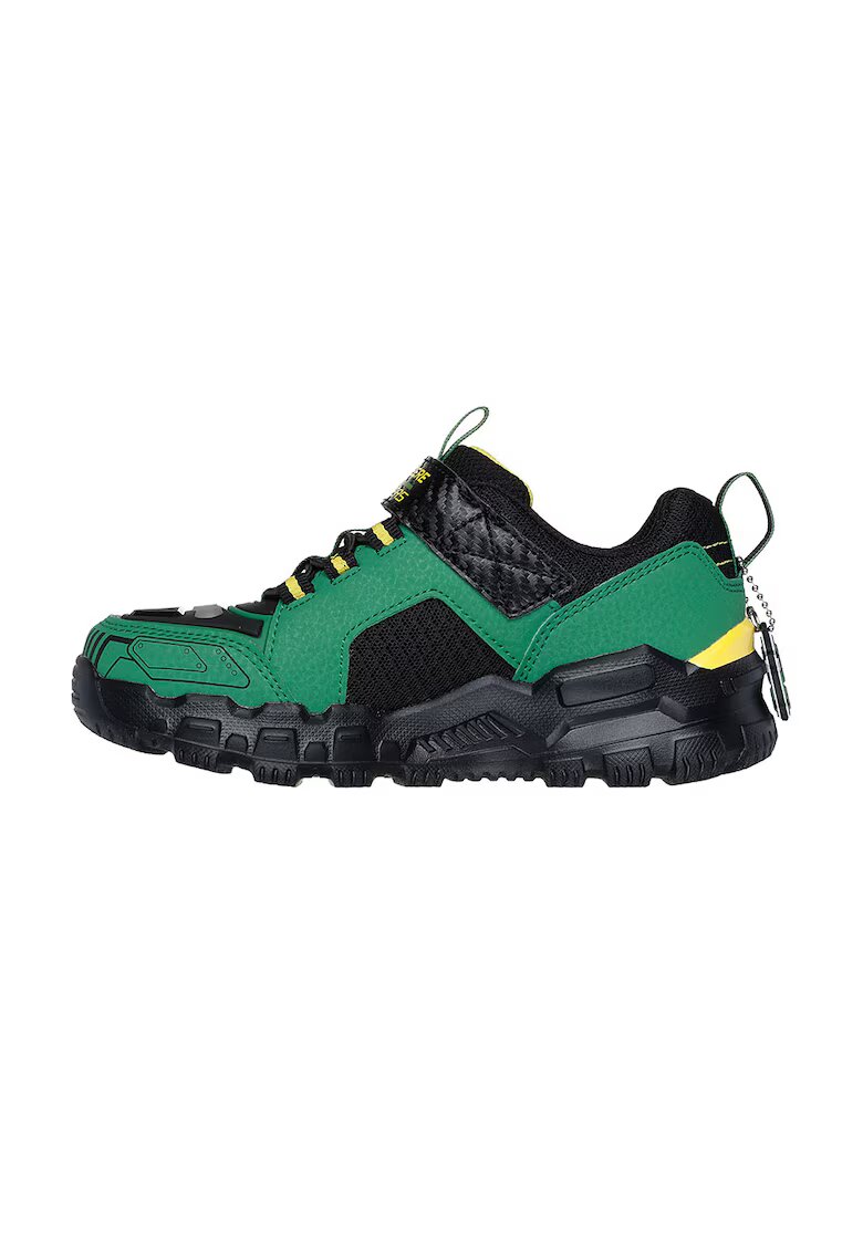 Skechers Pantofi sport cu velcro Adventure Track Rugg - Verde/Negru