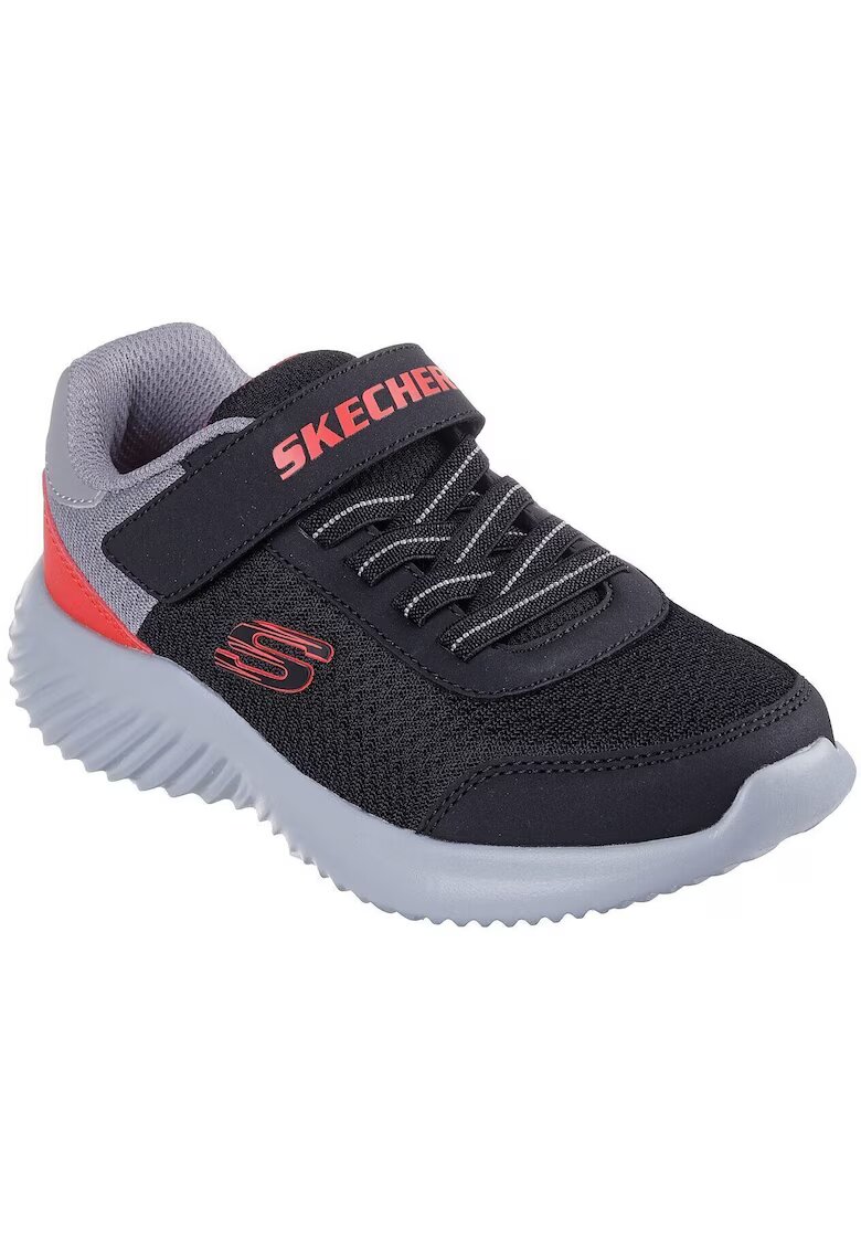 Skechers Pantofi sport cu velcro Bounder - Trekzic - Rosu - Negru - Gri -