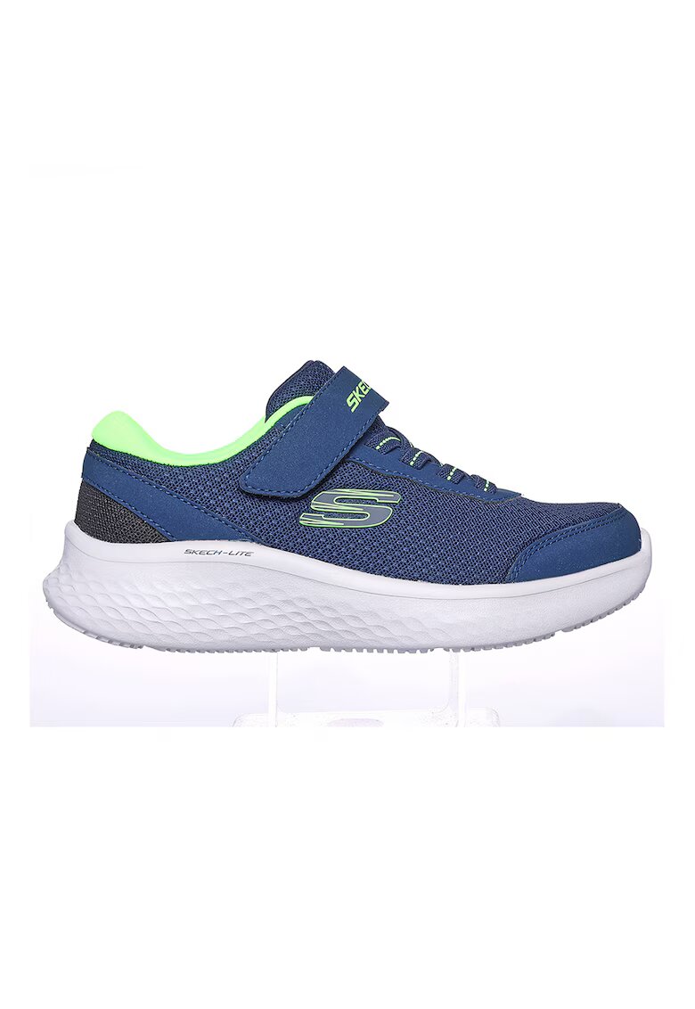 Skechers Pantofi sport cu velcro Skech-Lite - Albastru inchis