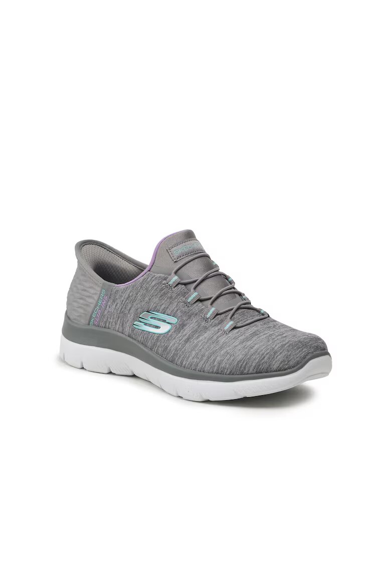 Skechers Pantofi sport dama - 301700593 - Textil - Gri -