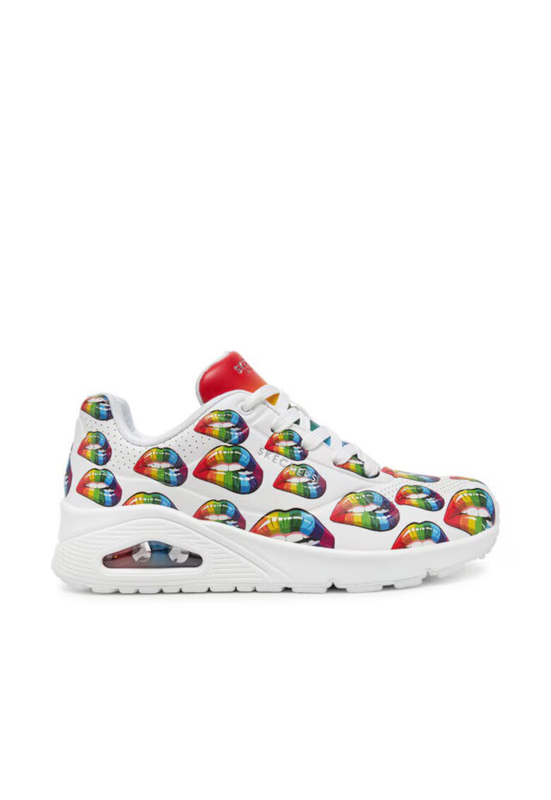Skechers Pantofi sport dama 304743092 - Piele ecologica - Alb - Alb