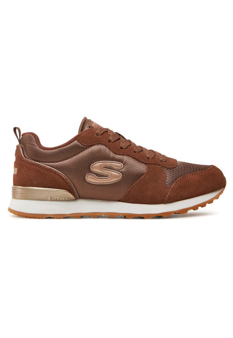 Skechers Pantofi sport dama din piele naturala - Maro