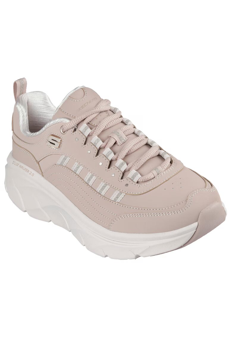 Skechers Pantofi sport dama D'Lux Walker 2.0 Gol 150106 BKRG - Bej