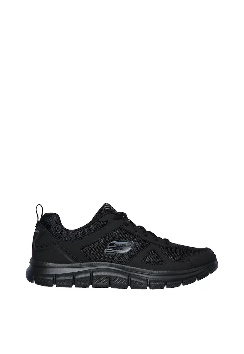 Skechers Pantofi sport de piele - cu insertii textile Track Scloric