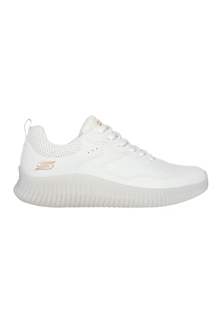 Skechers Pantofi sport de piele ecologica - Alb