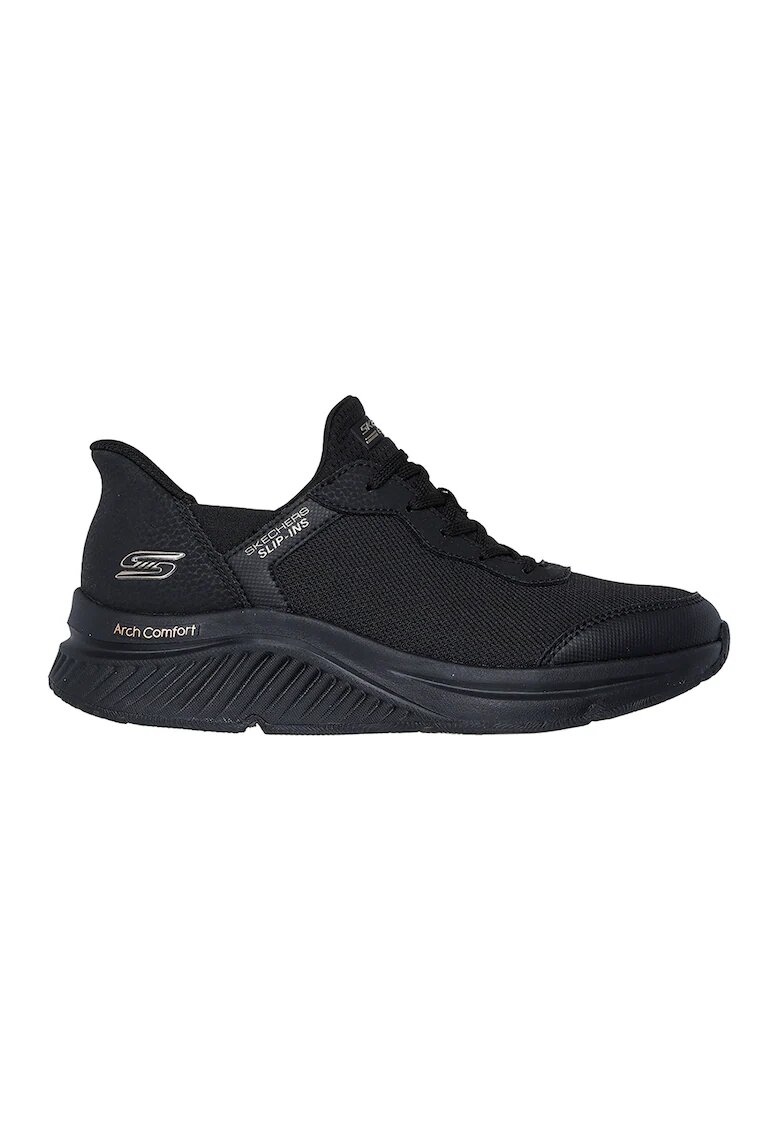 Skechers Pantofi sport de piele ecologica Arch Comfort BOBS
