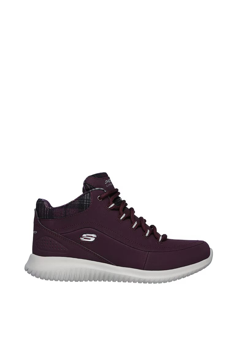 Skechers Pantofi sport de piele peliculizata - cu branturi din spuma cu memorie Just Chill