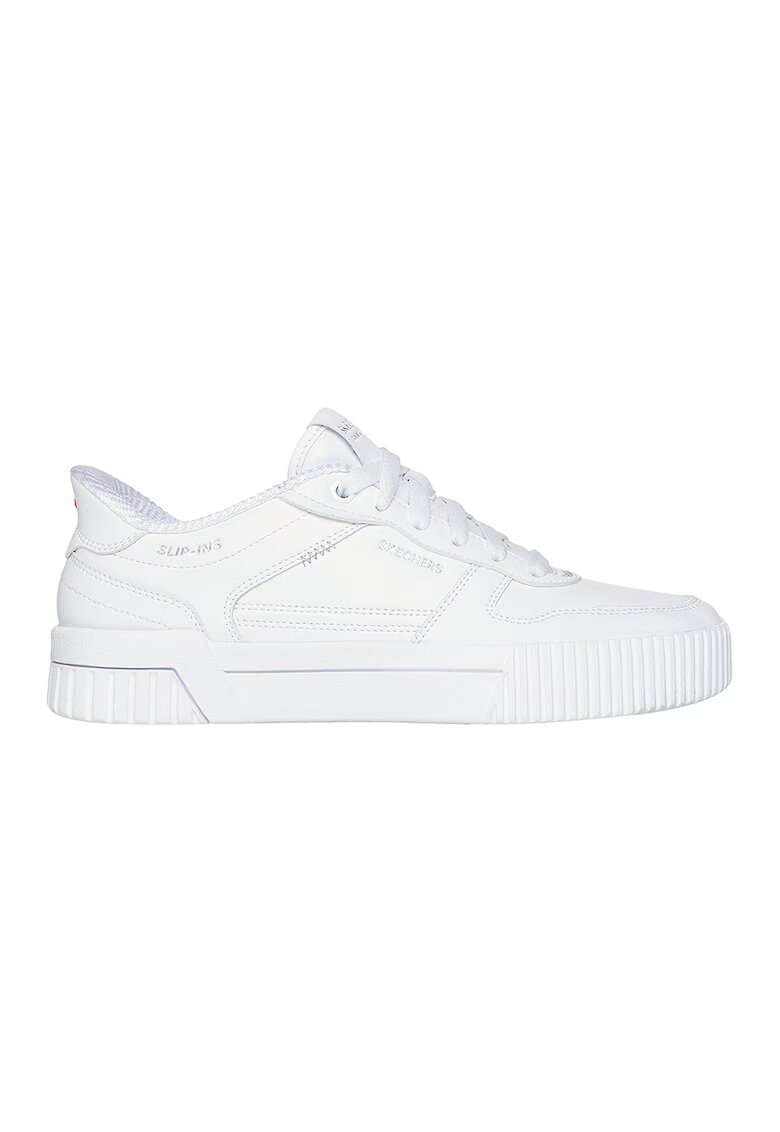 Skechers Pantofi sport din piele ecologica Jade Slip Ins - Alb
