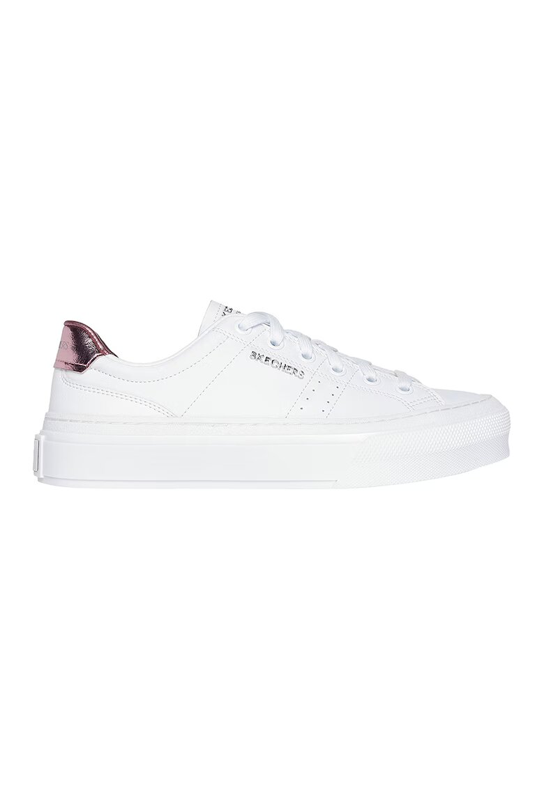 Skechers Pantofi sport din piele ecologica Selene - Alb murdar