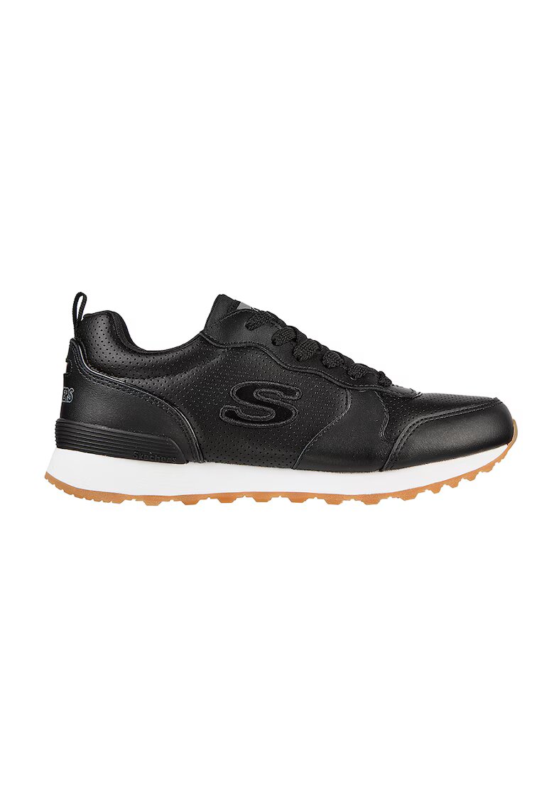 Skechers Pantofi sport din piele si piele ecologica OG 85 - Negru