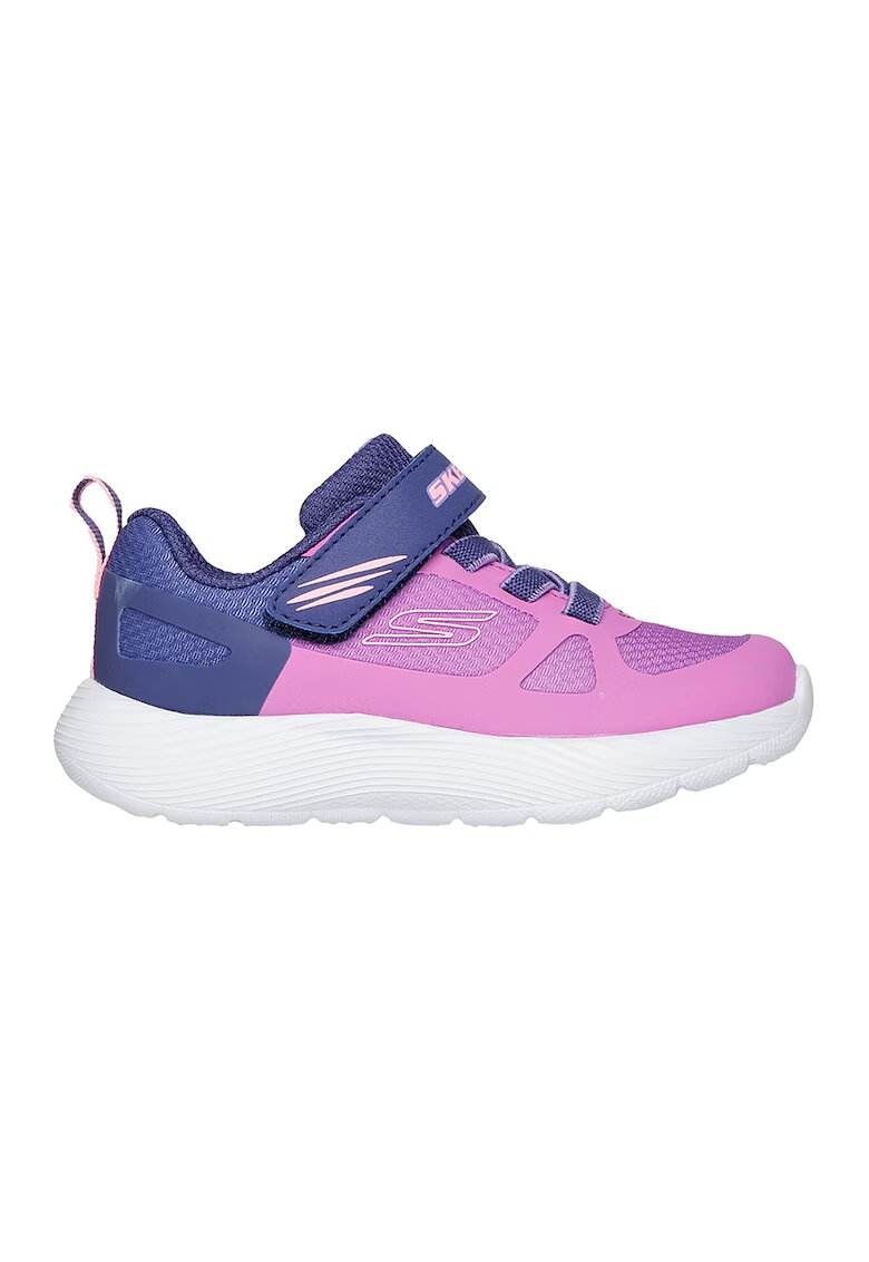 Skechers Pantofi sport Dyna-Lite - Tracing Tracks - Roz pastel/Alb optic/Bleumarin