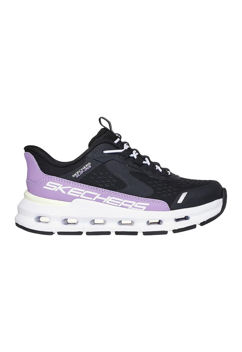 Skechers Pantofi sport Glide-Step Vista Lane Slip-Ins - Negru/Lila/Alb optic
