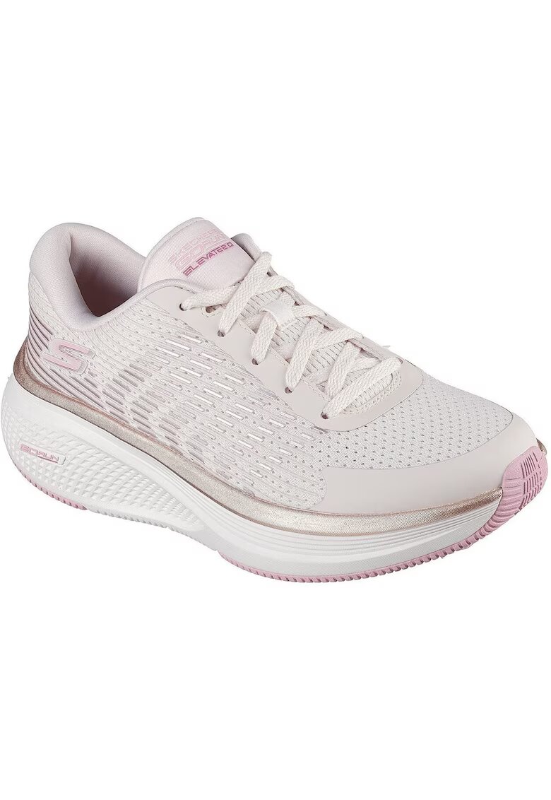 Skechers Pantofi sport Go Run Elevate 2.0 din material textil - Roz Crem