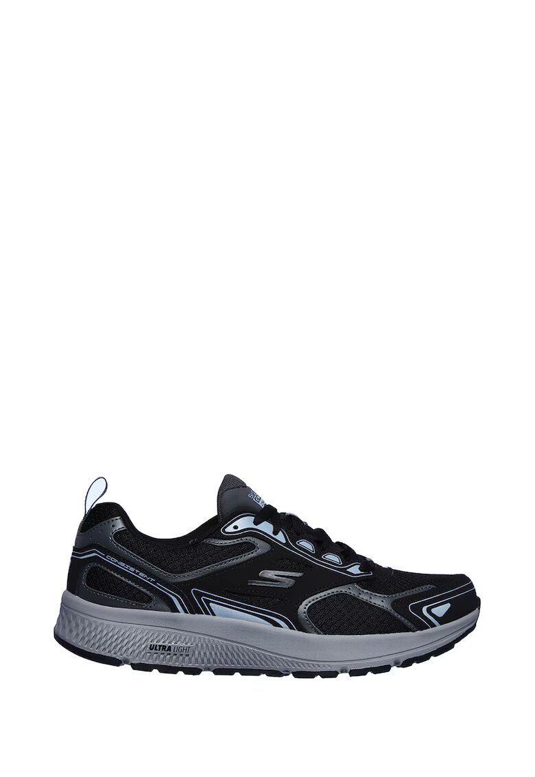 Skechers Pantofi sport GOrun Consistent 220034/BKGY - Negru/Gri inchis