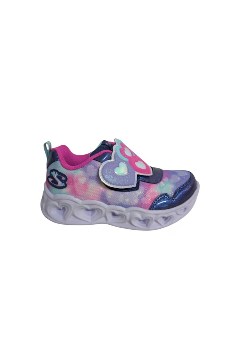 Skechers Pantofi sport Heart Lights - Lovin Reflection 48253 - Albastru inchis