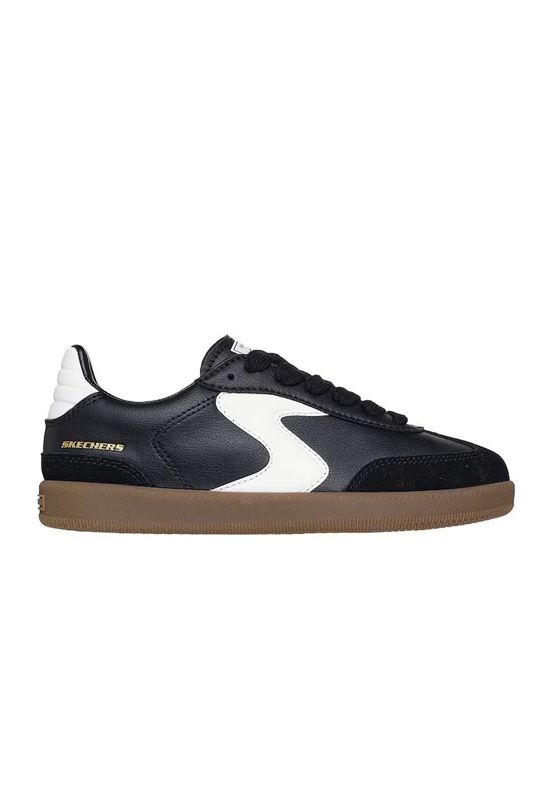 Skechers Pantofi Sport Hotshot Varsity JR 418005L-BKW - Baieti - Negru - Negru