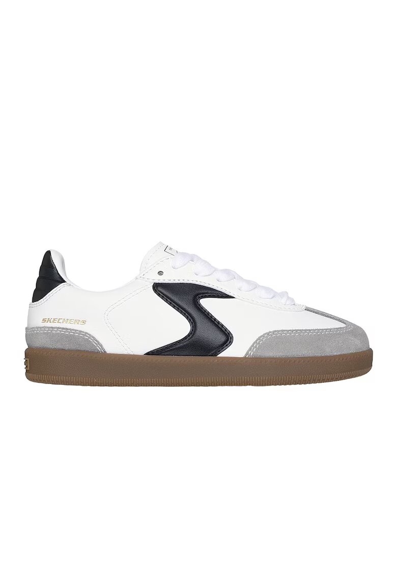 Skechers Pantofi Sport Hotshot Varsity JR 418005L-WBK - Baieti - Alb