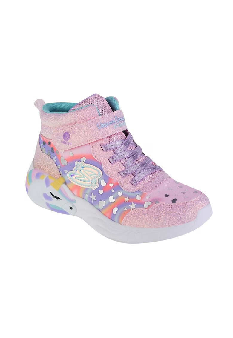Skechers Pantofi sport - Lighted Unicorn Dreams Magical Dreamer 302332L-LPMT - Roz