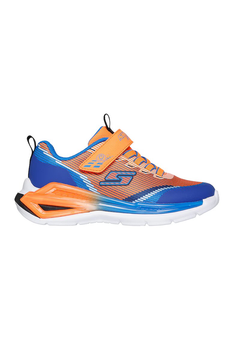 Skechers Pantofi sport Lights-Tri cu logo - Portocaliu/Turcoaz