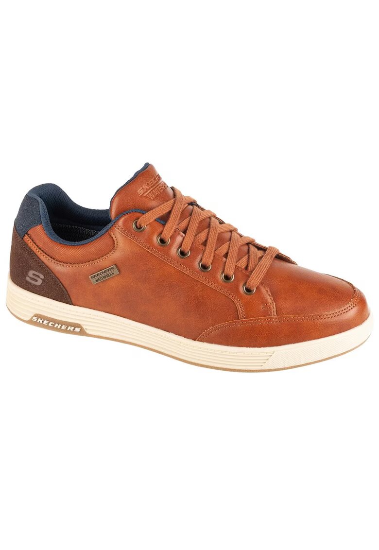 Skechers Pantofi sport low-cut de piele ecologica