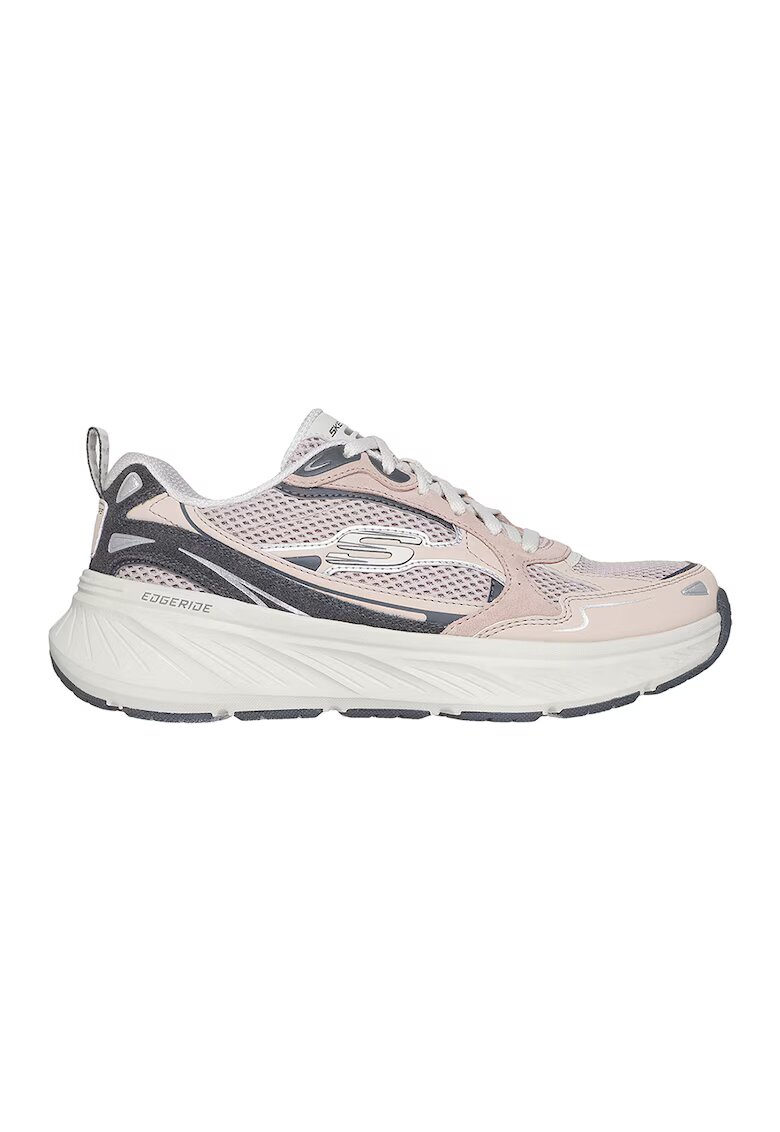 Skechers Pantofi sport relaxed fit din plasa Edgeride Cool Fusion - Maro nisip