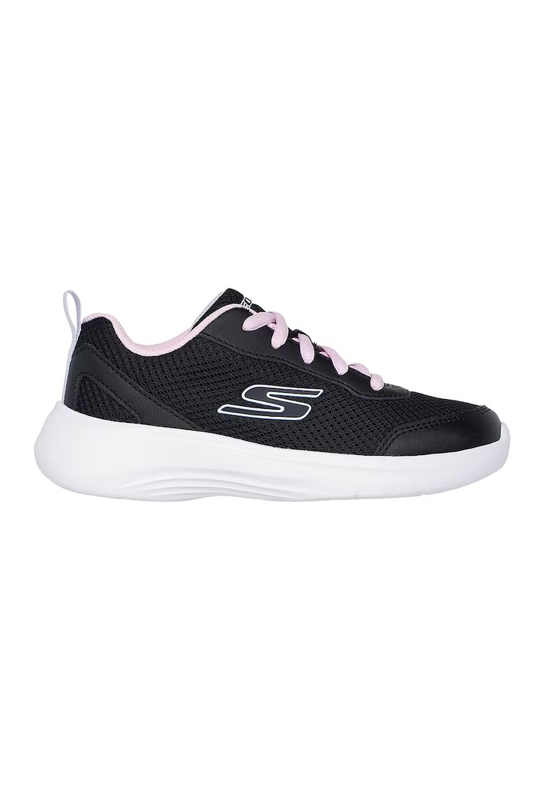 Skechers Pantofi sport Selectors - Reset Activate de plasa - Negru/Roz pastel/Alb optic