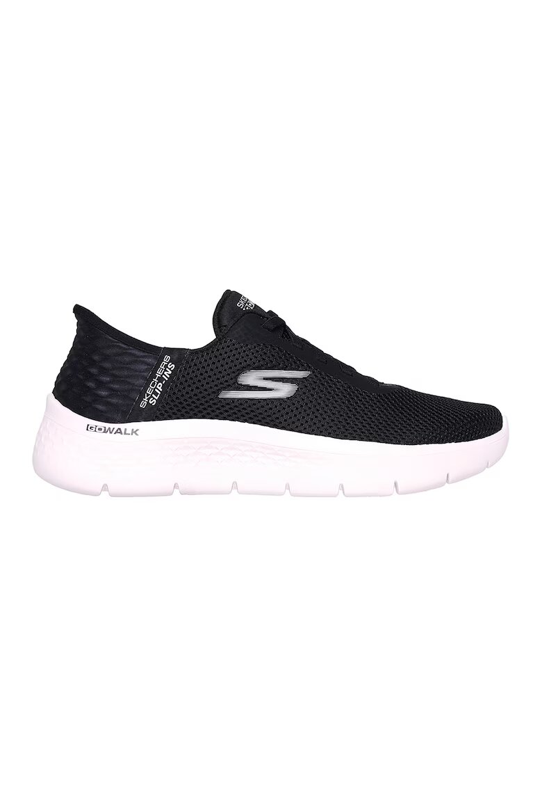 Skechers Pantofi sport slip-in GO WALK® Flex - Alb/Negru