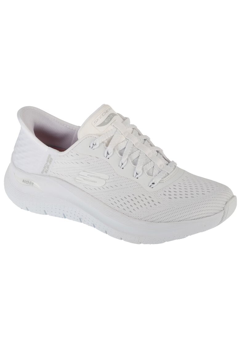 Skechers Pantofi sport - Slip-Ins: Arch Fit 2.0 - Easy Chic 150066 - Alb