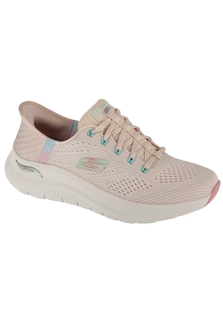 Skechers Pantofi sport - Slip-Ins: Arch Fit 2.0 - Easy Chic 150066 - Bej