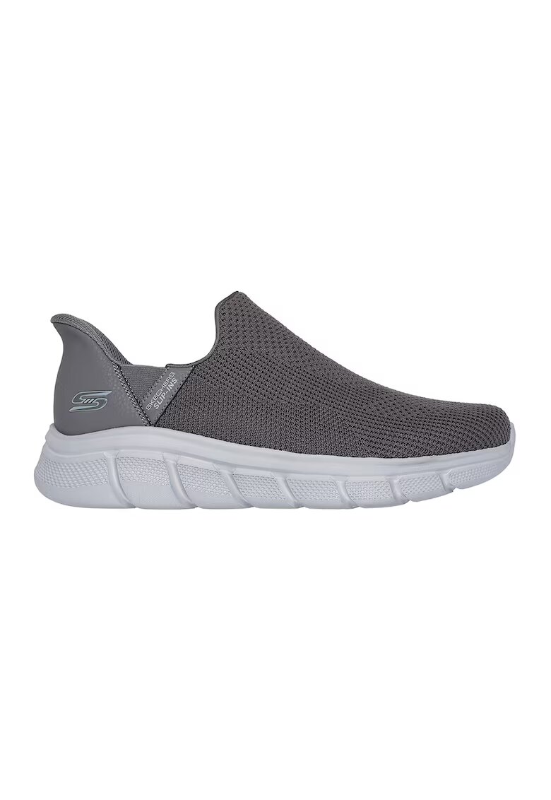 Skechers Pantofi sport - Slip-Ins: Bobs Sport B Flex - Resilient Edge 118306 - Gri inchis