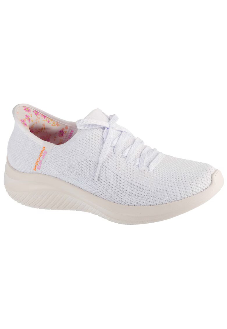 Skechers Pantofi sport - Slip-Ins: Ultra Flex 3.0 - Morning Blosso 150441 - Alb