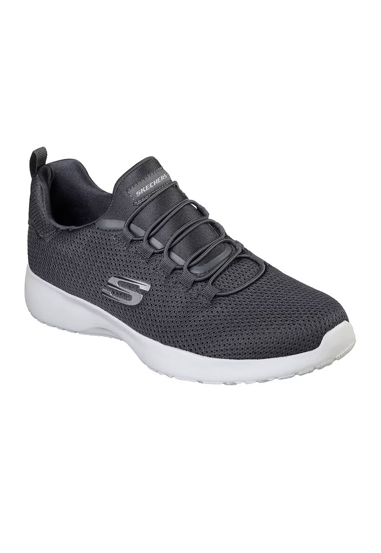 Skechers Pantofi sport slip-on de plasa Dynamight - Gri antracit