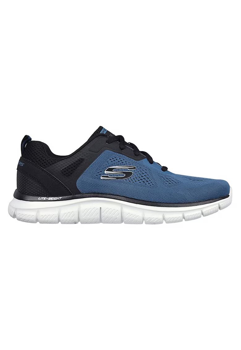 Skechers Pantofi Sport Track Broader 232698-BLBK - Barbati - Albastru