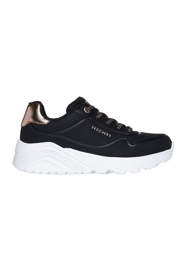 Skechers Pantofi sport Uno Lite cu sireturi - Negru