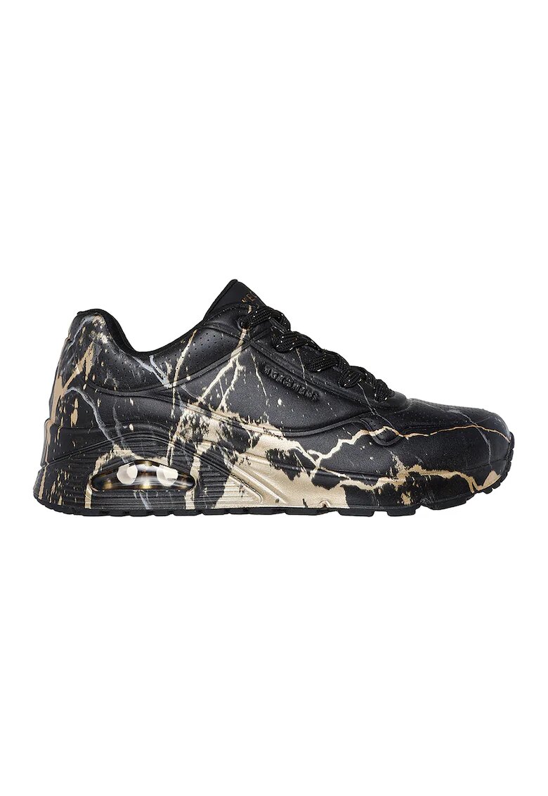 Skechers Pantofi sport Uno Marbel Marvel - Auriu/Negru