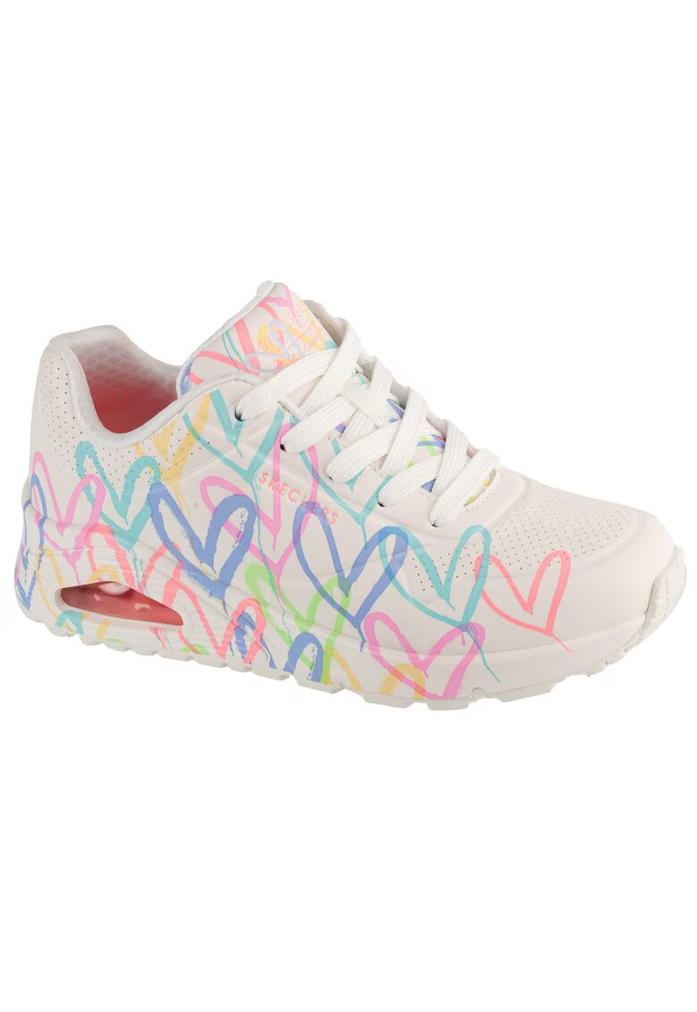 Skechers Pantofi sport - Uno-Spread The Love 155507 - Alb