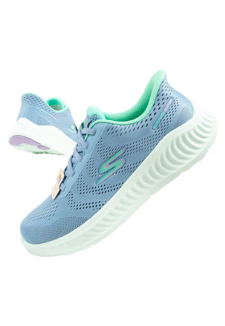 Skechers Pantofi sport usori Go Walk Now-Khloe pentru femei - SLIP-INS - Bleumarin