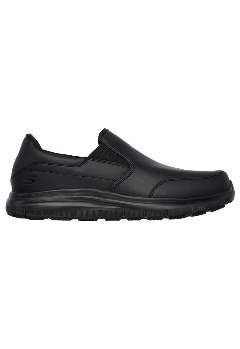 Skechers Pantofi Work Relaxed Fit Bronwood - Negru - Negru