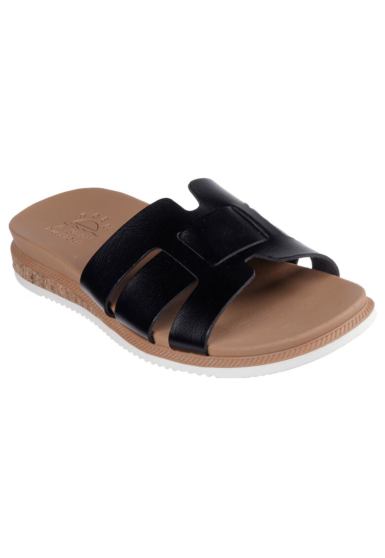 Skechers Papuci dama DESERT KISS LOW PEAK LOOK 114707 - Negru