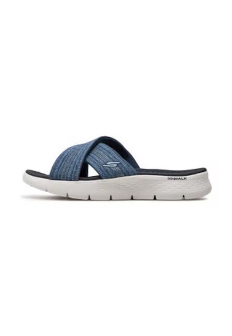 Skechers Papuci dama Textil - Albastru - Albastru