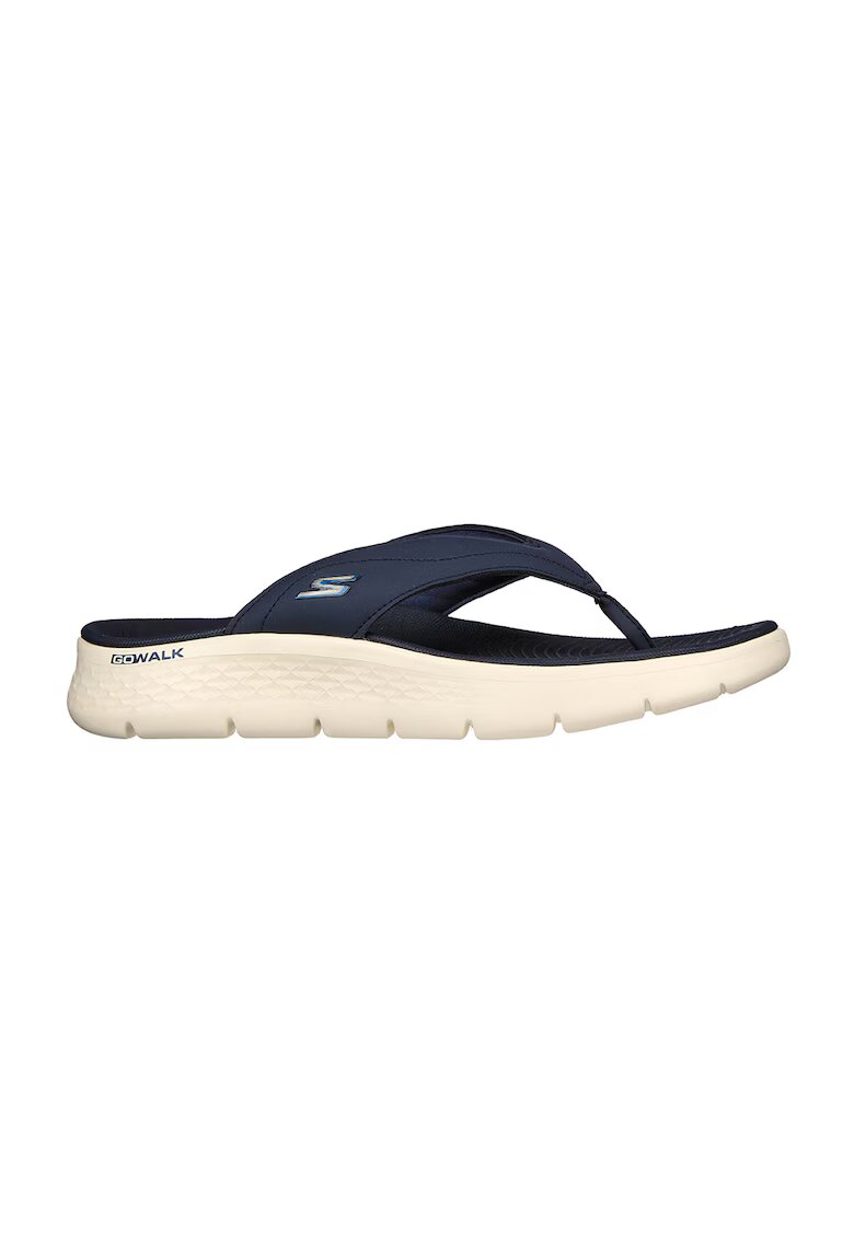 Skechers Papuci flip-flop cu detalii cu logo Go Walk Flex Vallejo - Bleumarin
