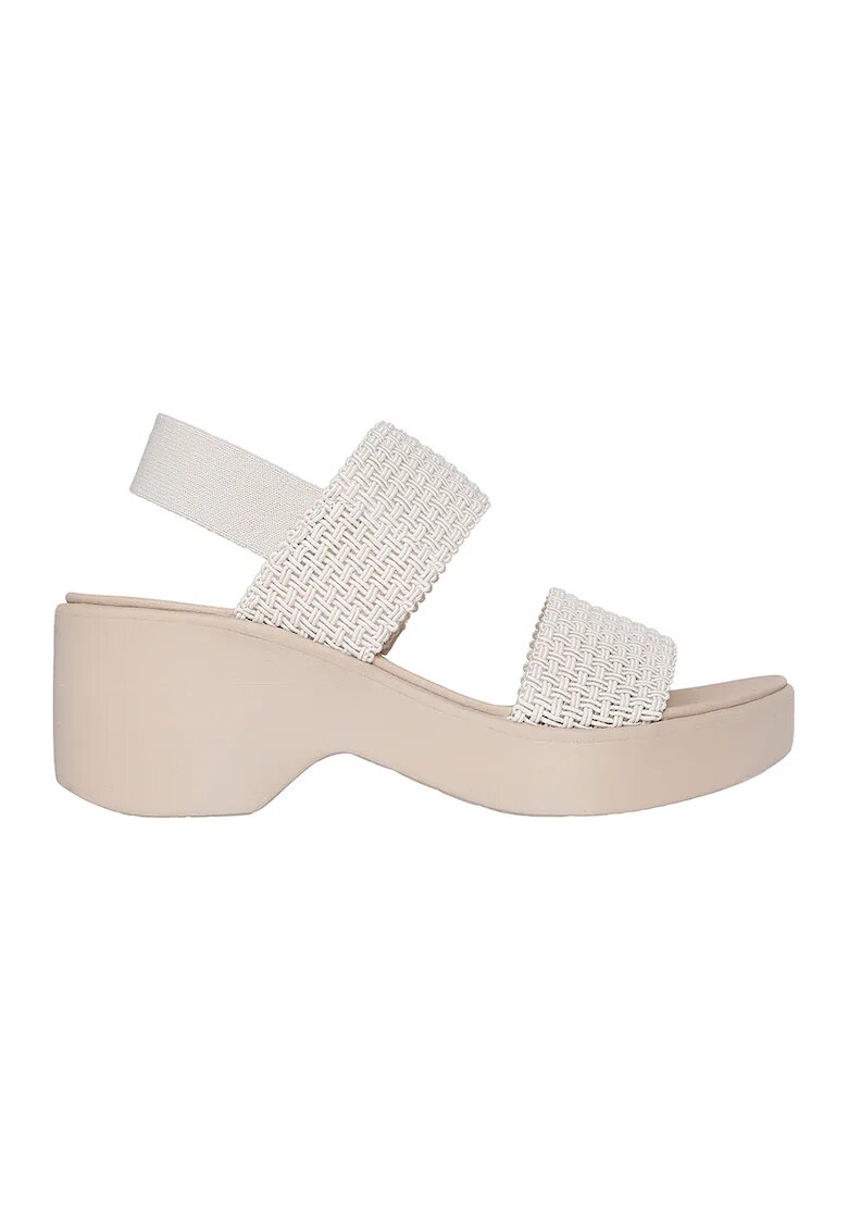 Skechers Sandale Cali Day - Alb murdar