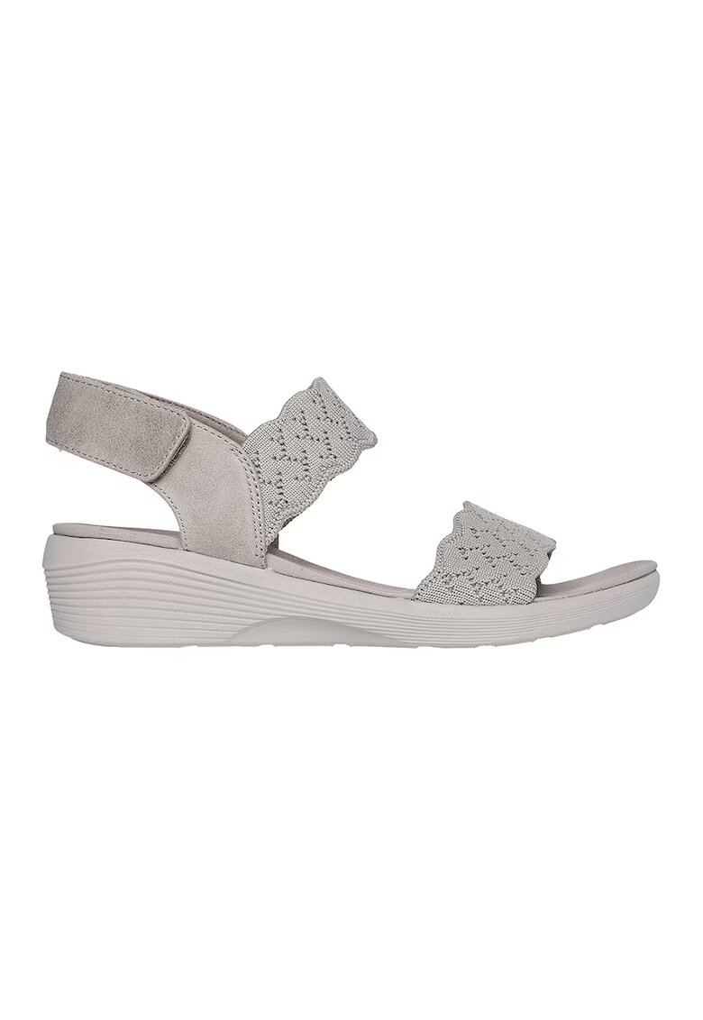 Skechers Sandale cu inchidere velcro Arya - On The Rise - Gri