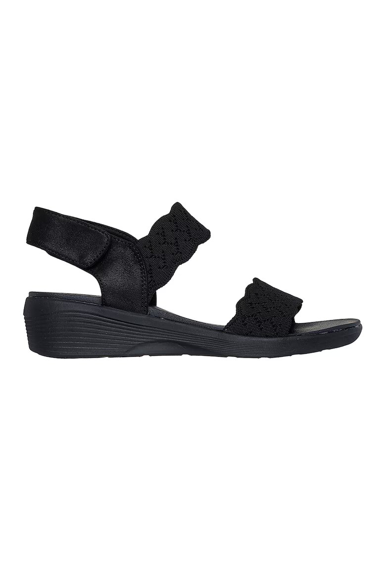 Skechers Sandale cu inchidere velcro Arya - On The Rise - Negru