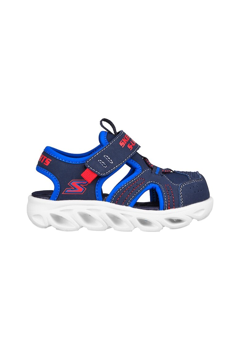 Skechers Sandale cu LED-uri Hypno-Splash - Negru/Albastru
