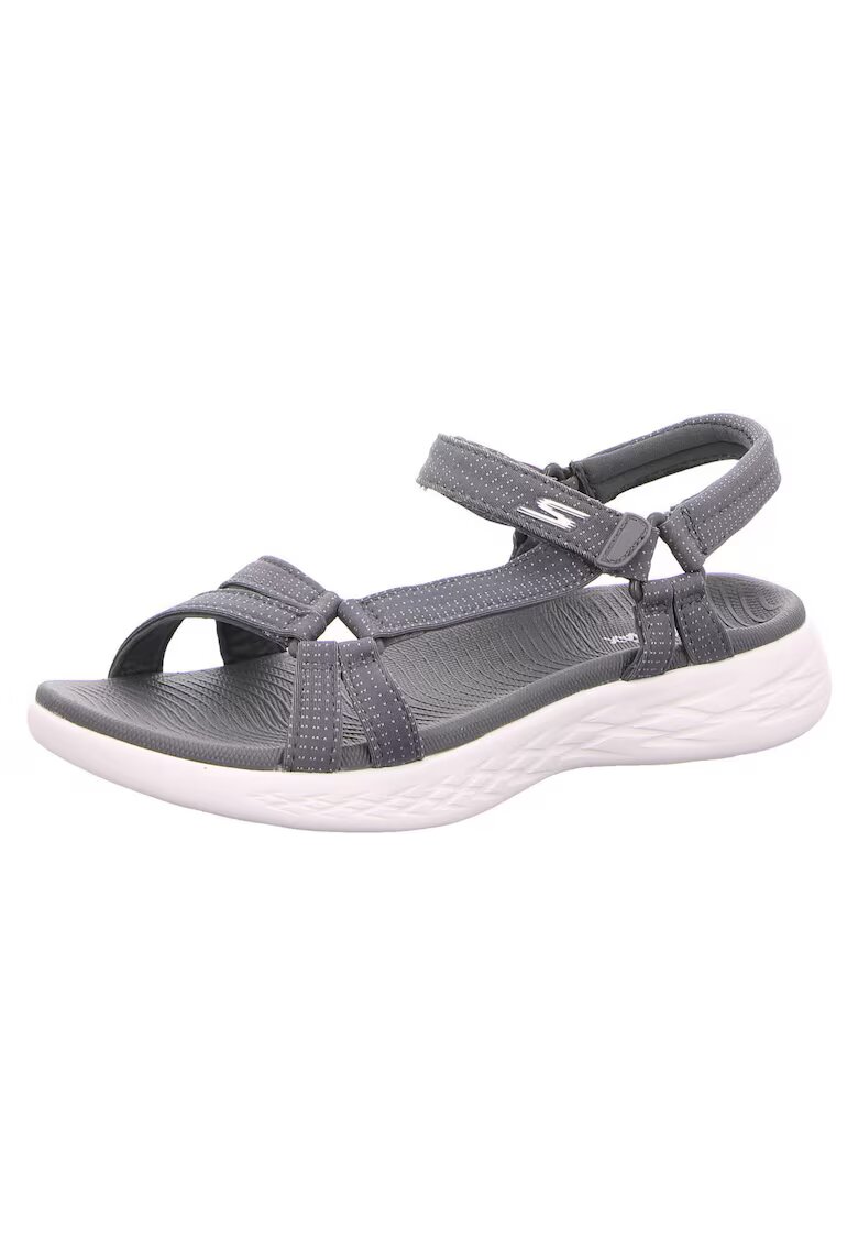 Skechers Sandale dama ON-THE-GO 600 - BRILLIANCY - Material textil - Gri