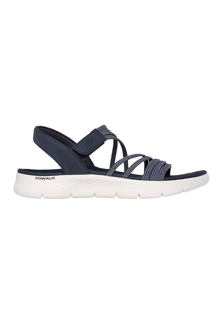 Skechers Sandale de piele ecologica cu velcro - Bleumarin