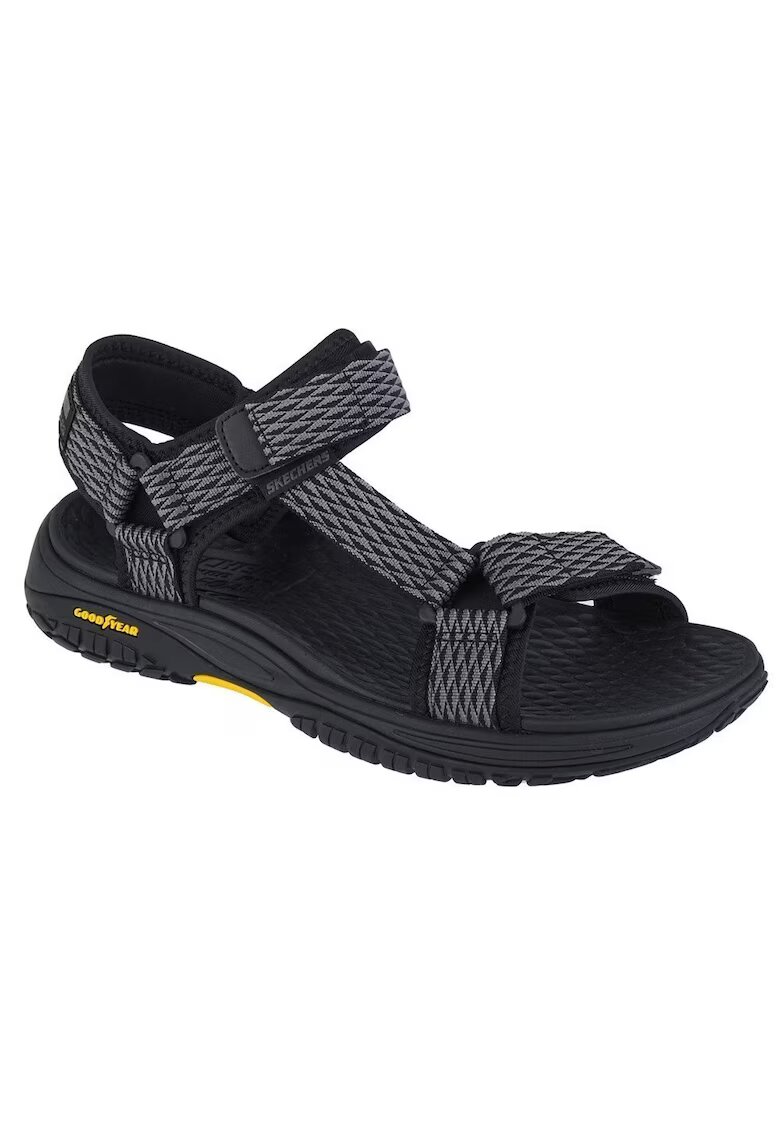 Skechers Sandale Lomell Rip Tide - Sintetic/Textil - Gri - Gri