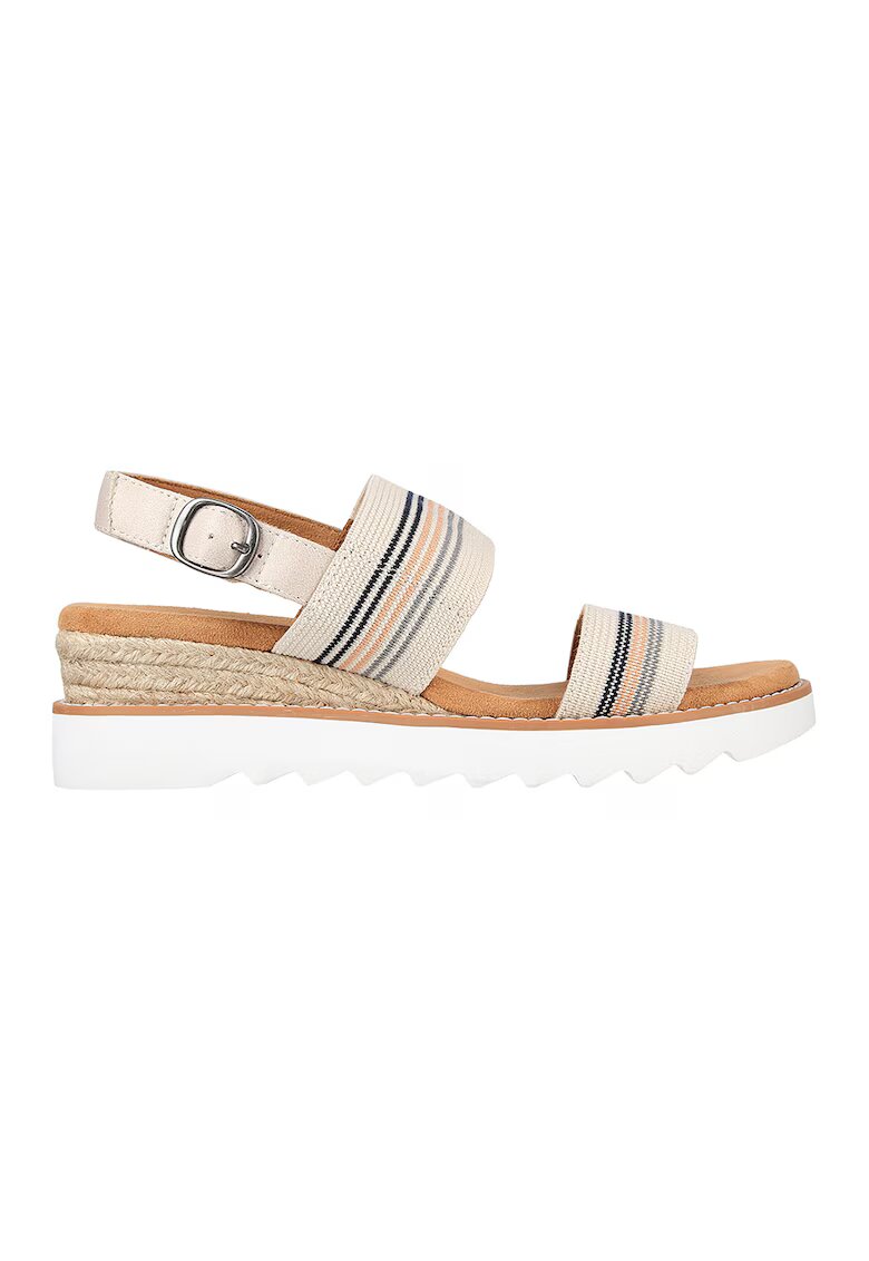 Skechers Sandale singback Desert Kiss - Negru/Bej/Roz