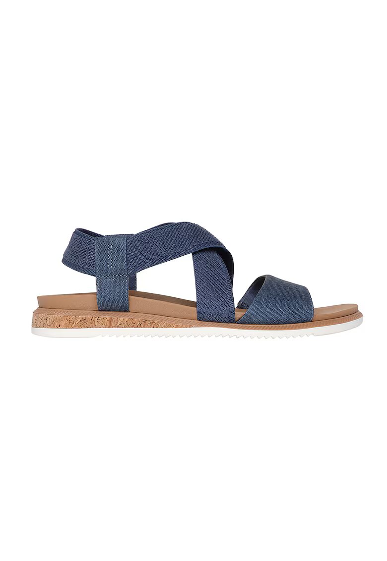 Skechers Sandale slingback Desert Kiss - Albastru indigo